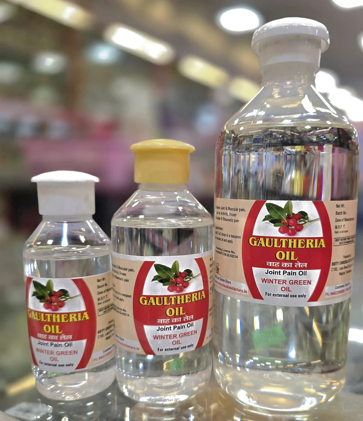 Double Distilled Gaultheria Oil 200 ml
